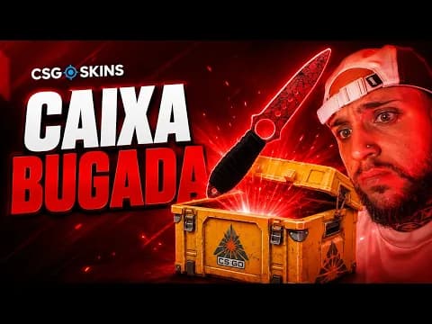 DESCOBRI A  CAIXA BUGADA DO CSGOSKINS! Mais de R$6500,00 de profit!